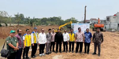 Target Normalisasi Sungai Cikeas dan Cileungsi Rampung 2033